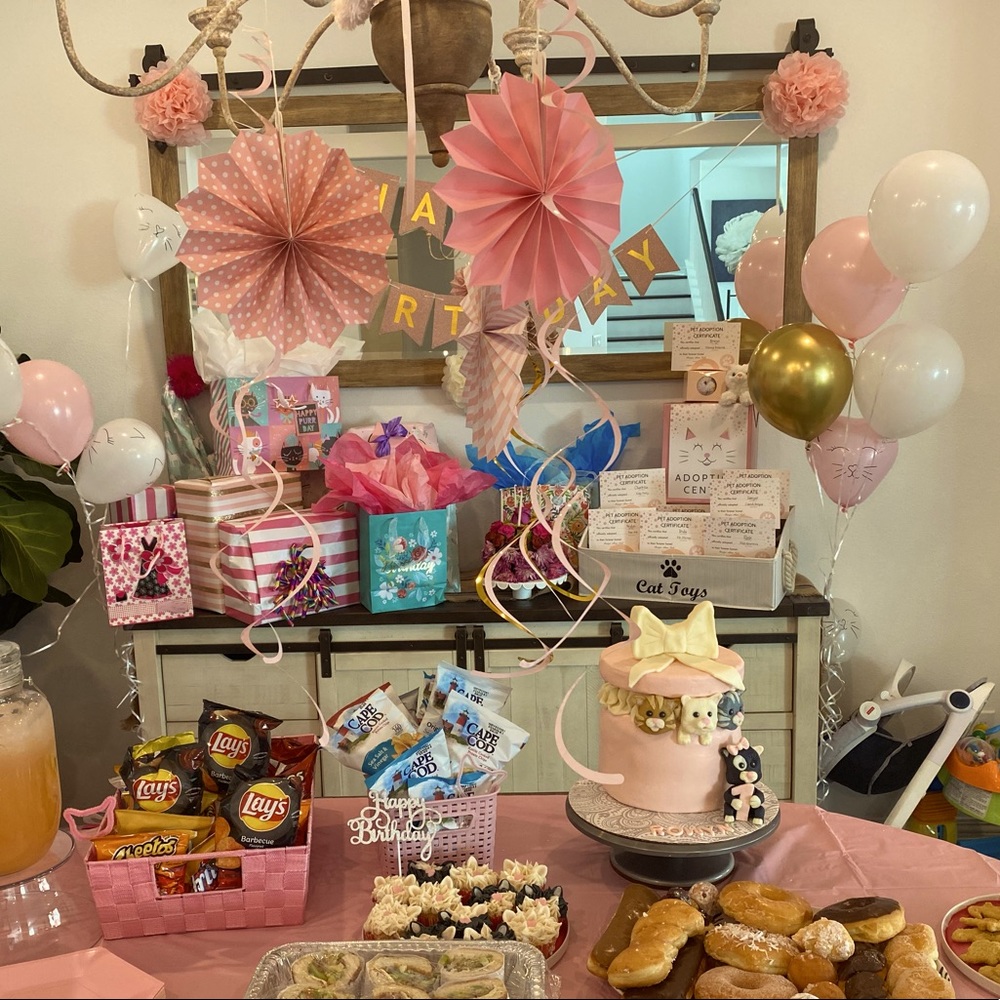 Kitty cat birthday party supplies decor